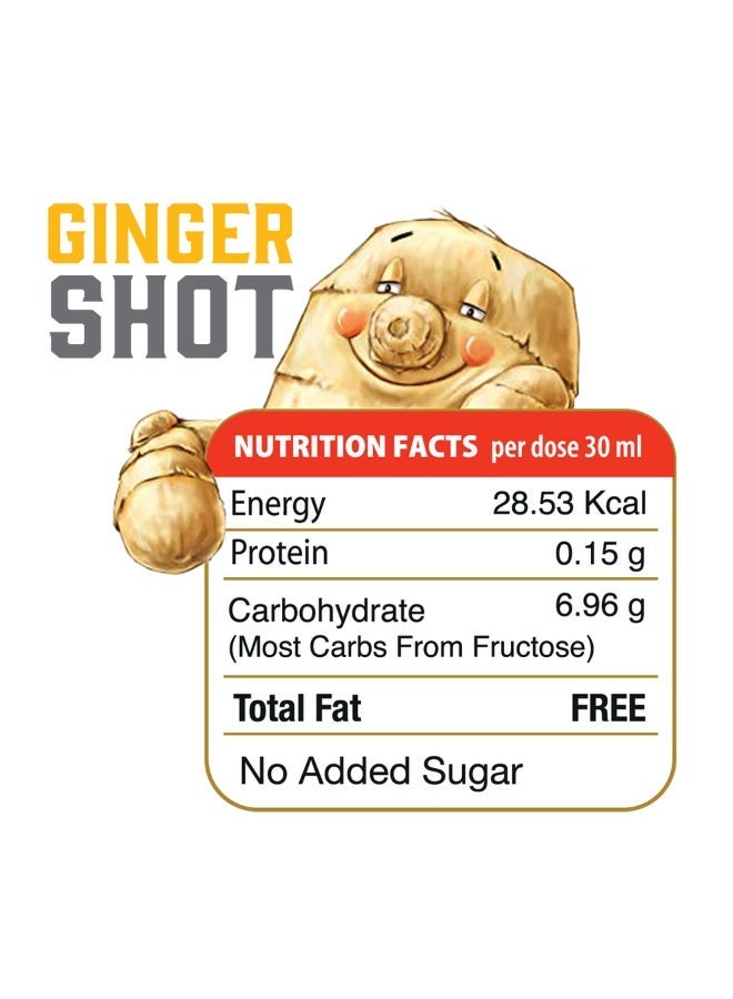 ذا جينجر بيبول شوت الزنجبيل مع الليمون والعسل عبوة من 6 قطع - Image 3